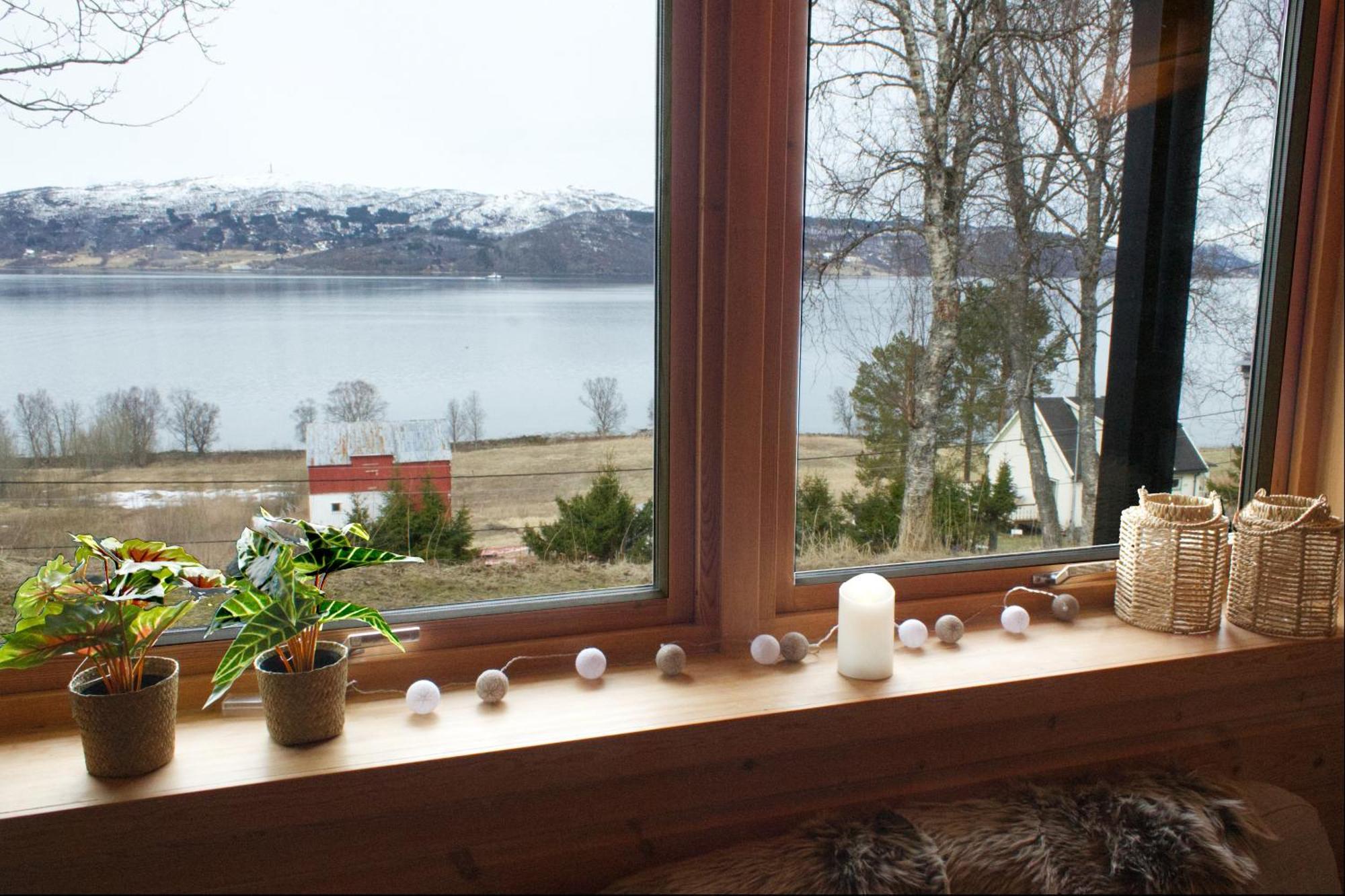 Bed And Breakfast Nordic Horn Brostadbotn Esterno foto
