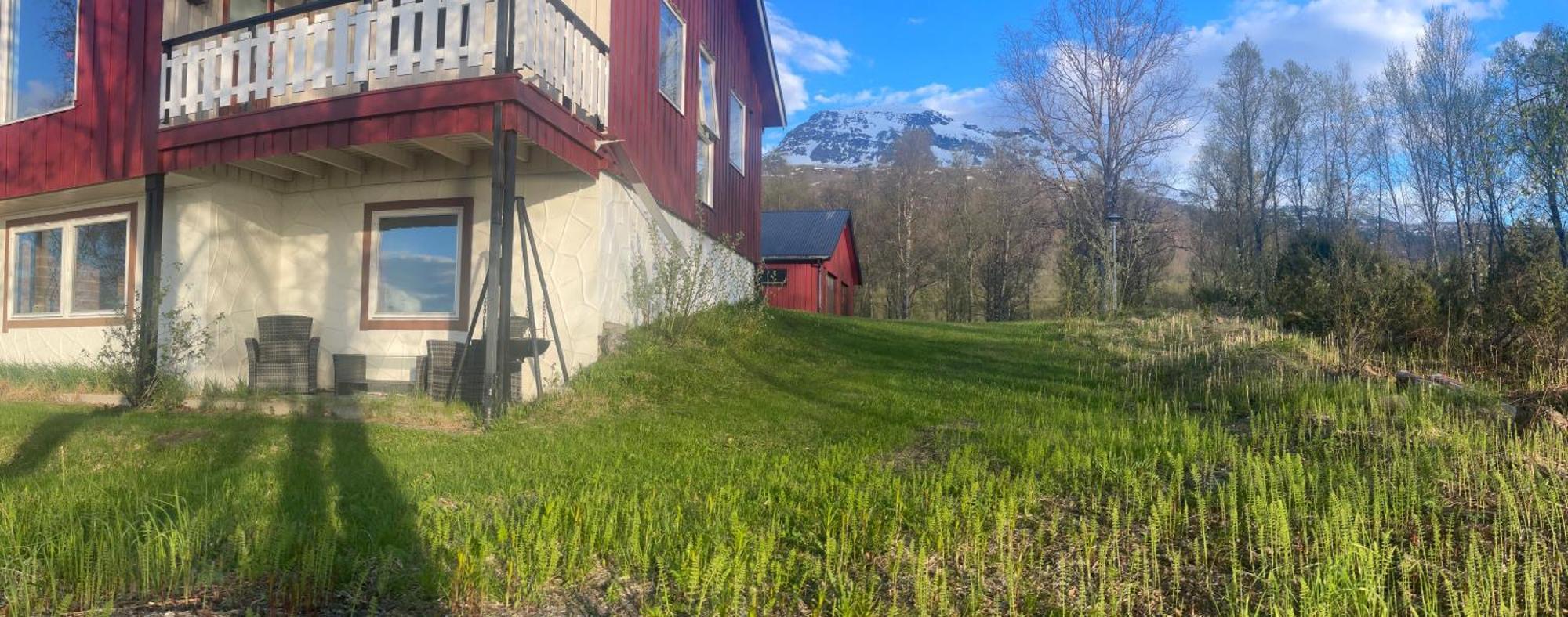 Bed And Breakfast Nordic Horn Brostadbotn Esterno foto